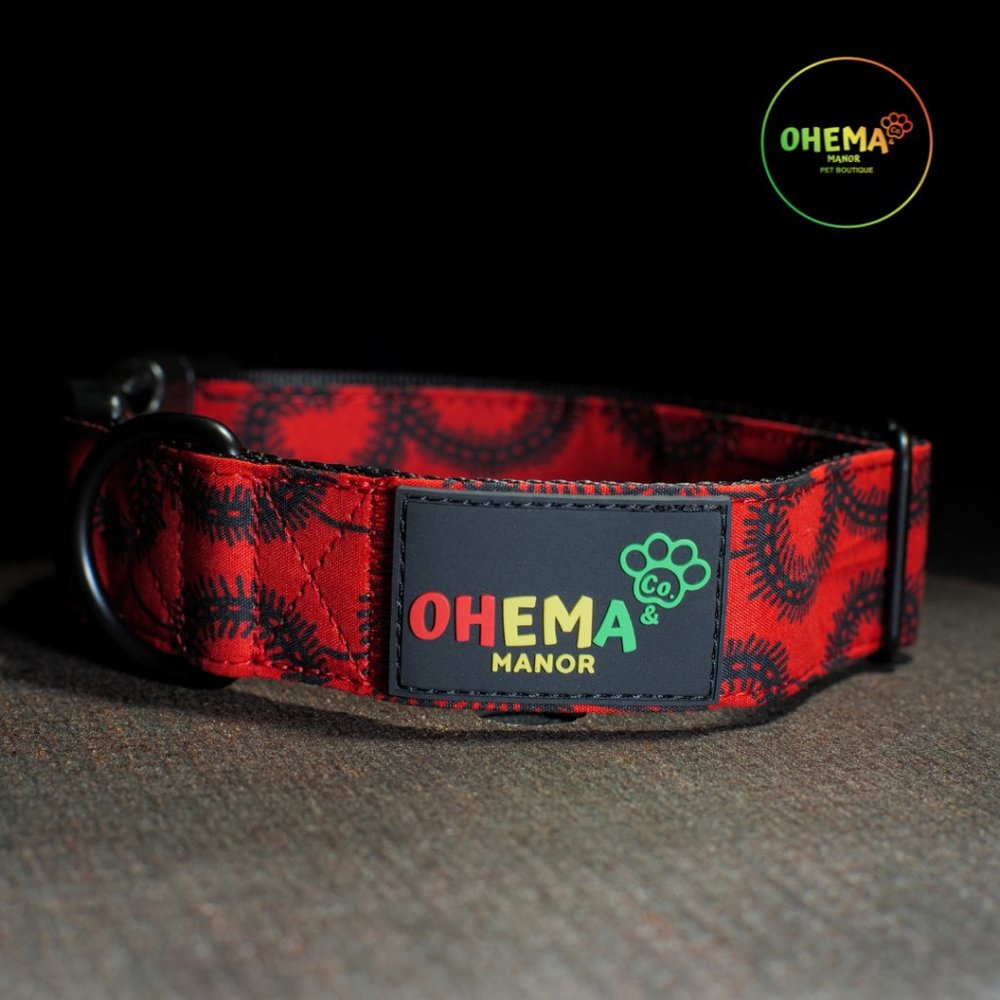 Onyx (African Print) Dog Collars